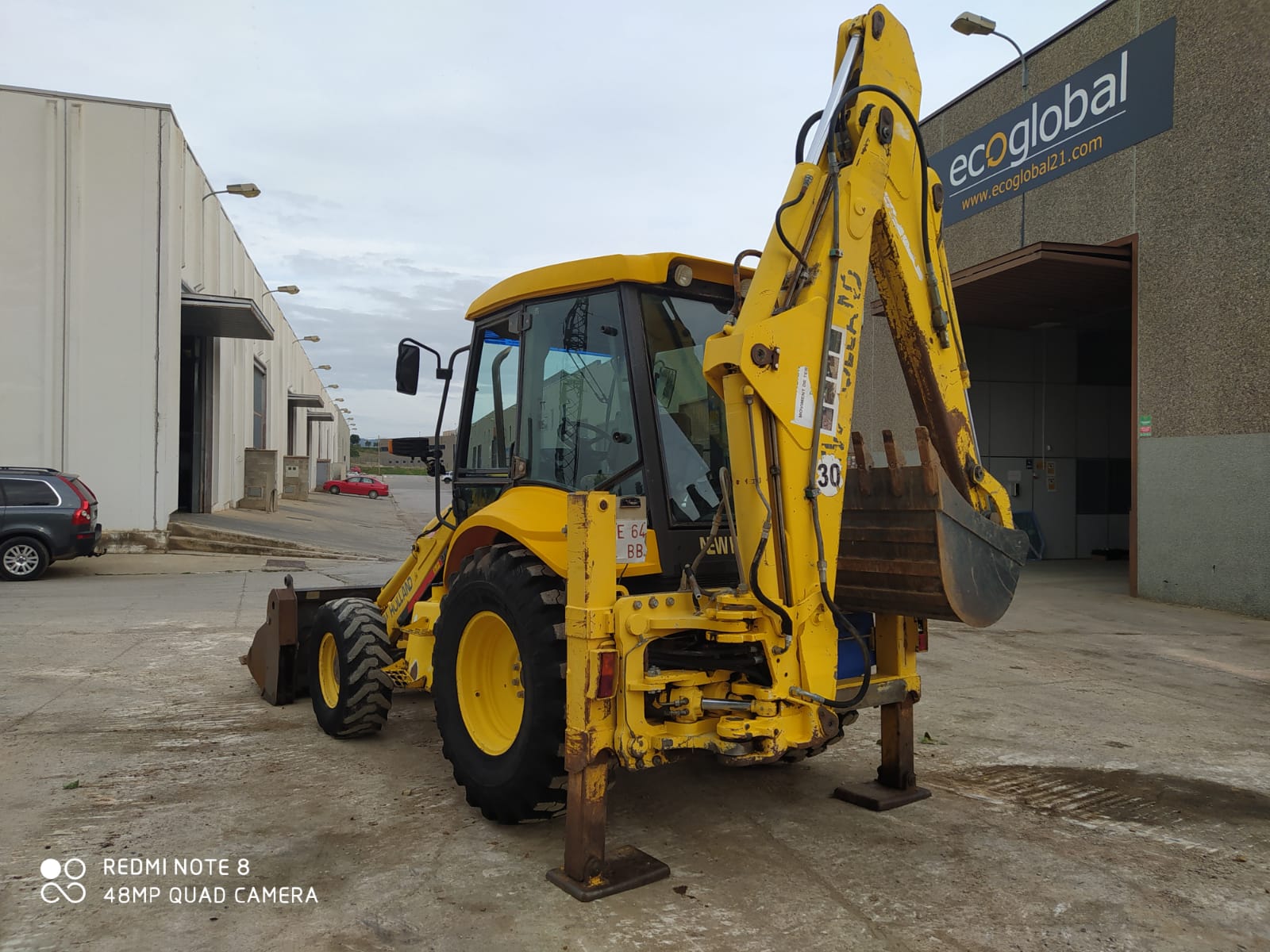 New Holland LB110 Backhoe Loader