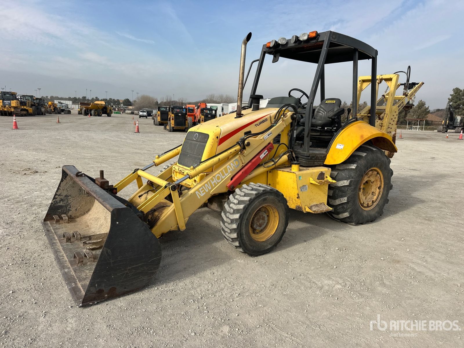 New Holland LB75B Backhoe Loader