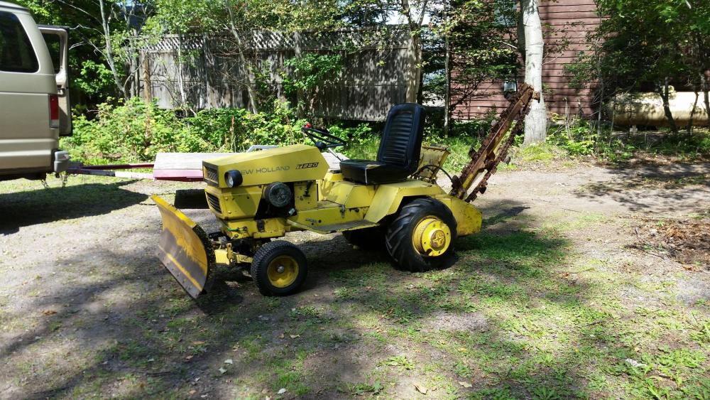New Holland T-220 Industrial Tractor