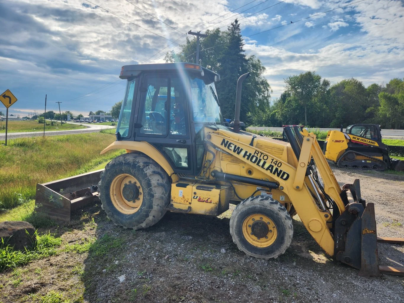 New Holland U80B Industrial Tractor