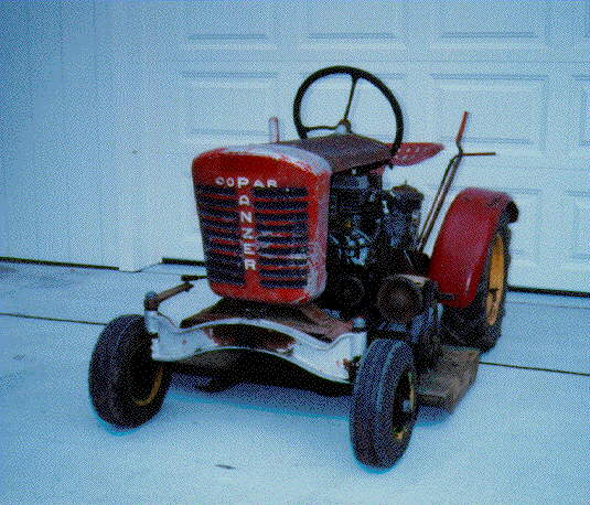 Panzer T55 Lawn Tractor