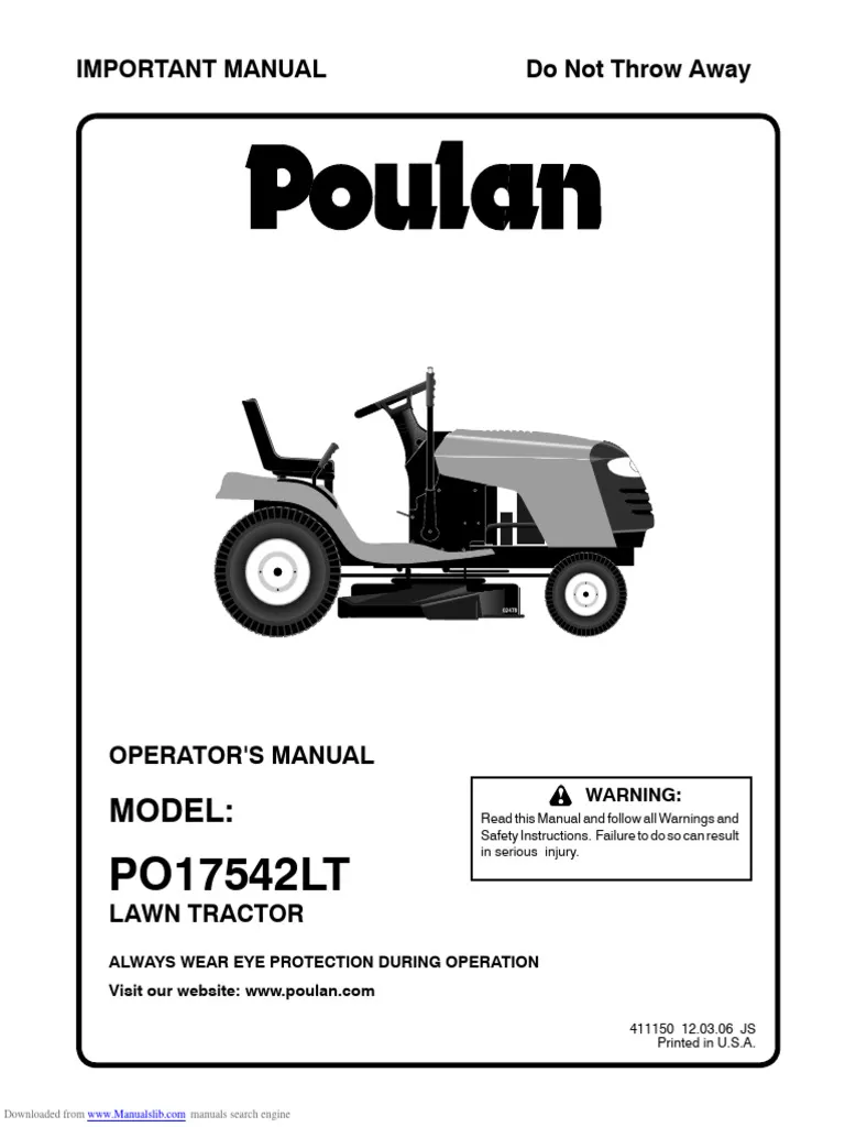 Poulan PO17542LT — view 3