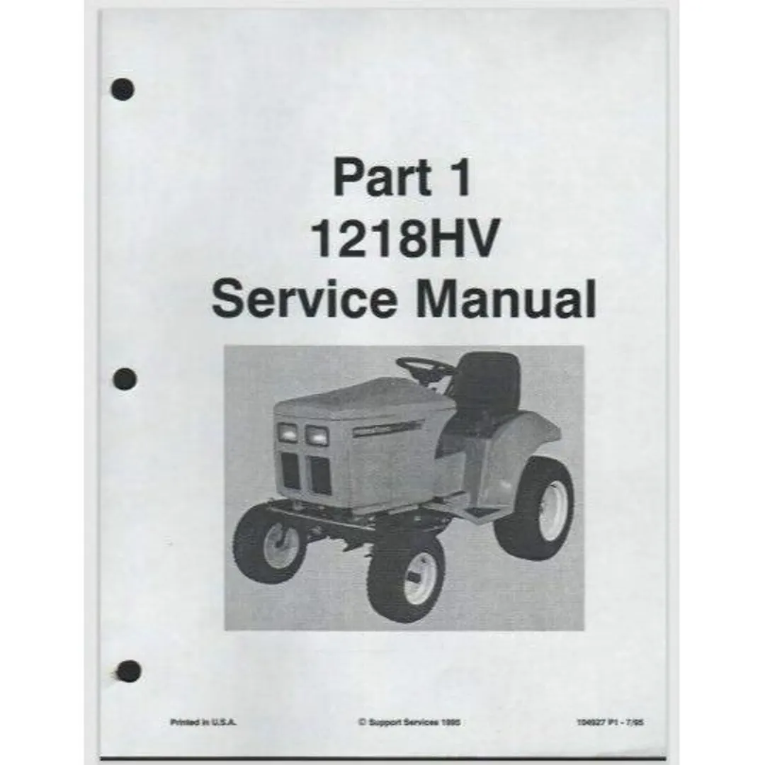 Power King 1218HV Lawn Tractor
