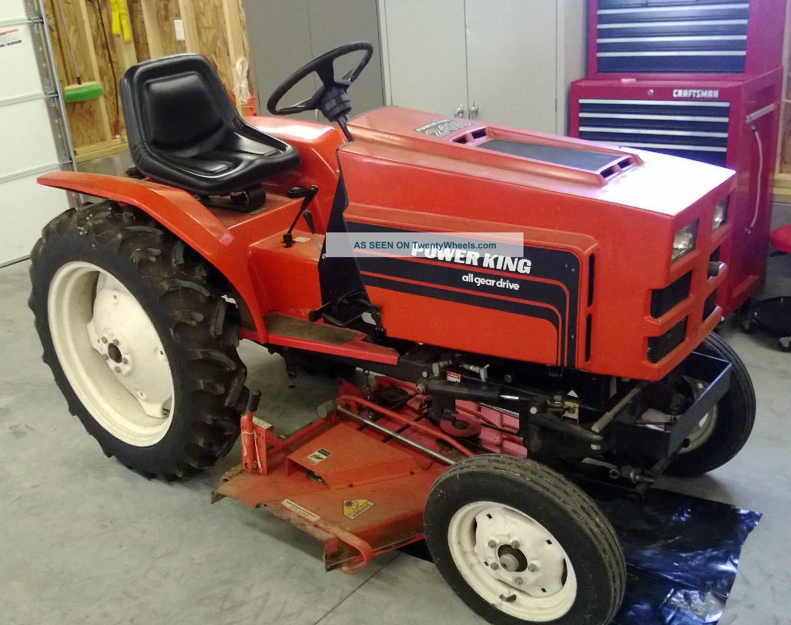 Power King 2418 Lawn Tractor