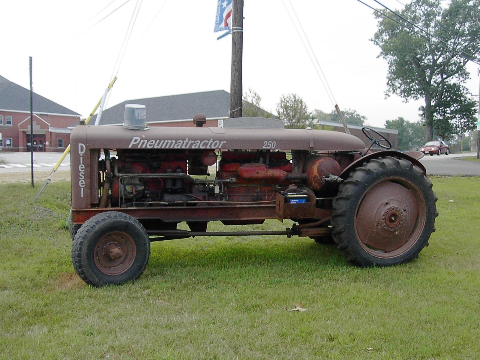 Schramm 250 Pneumatractor Industrial Tractor