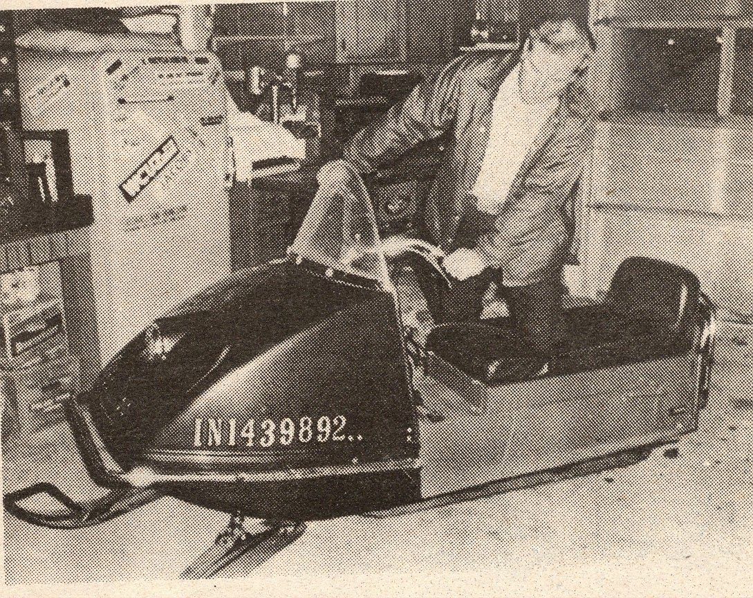 Sears Snowcruiser Snowmobile