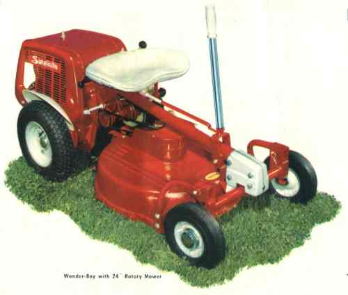 Simplicity 3008 Wonder Boy Lawn Tractor