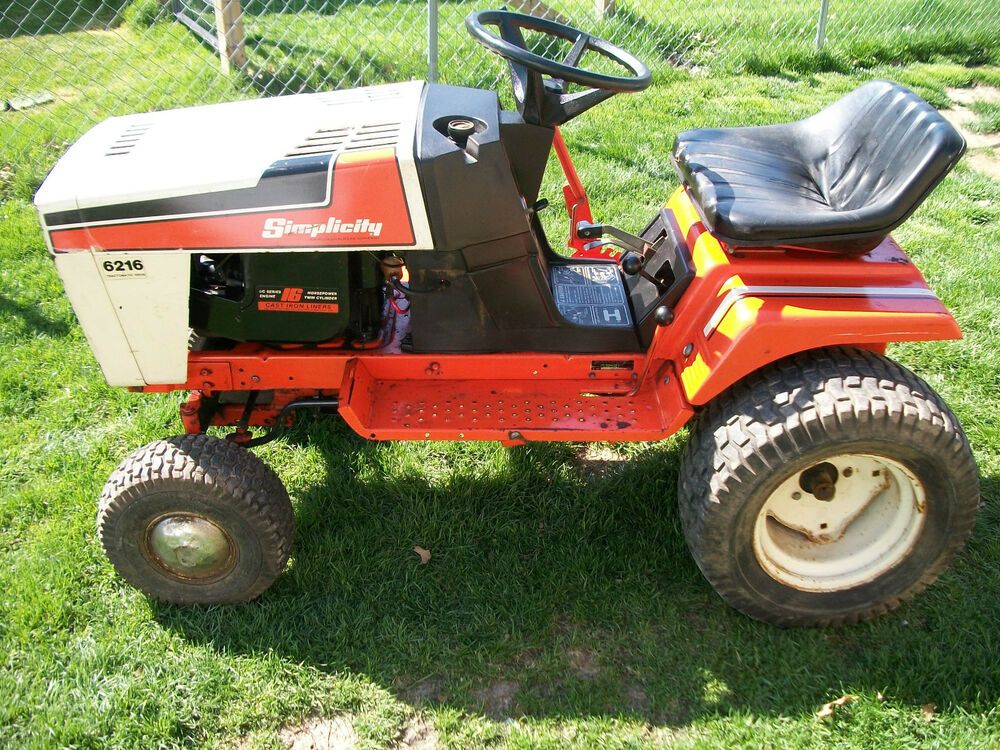 Simplicity 6216 Lawn Tractor