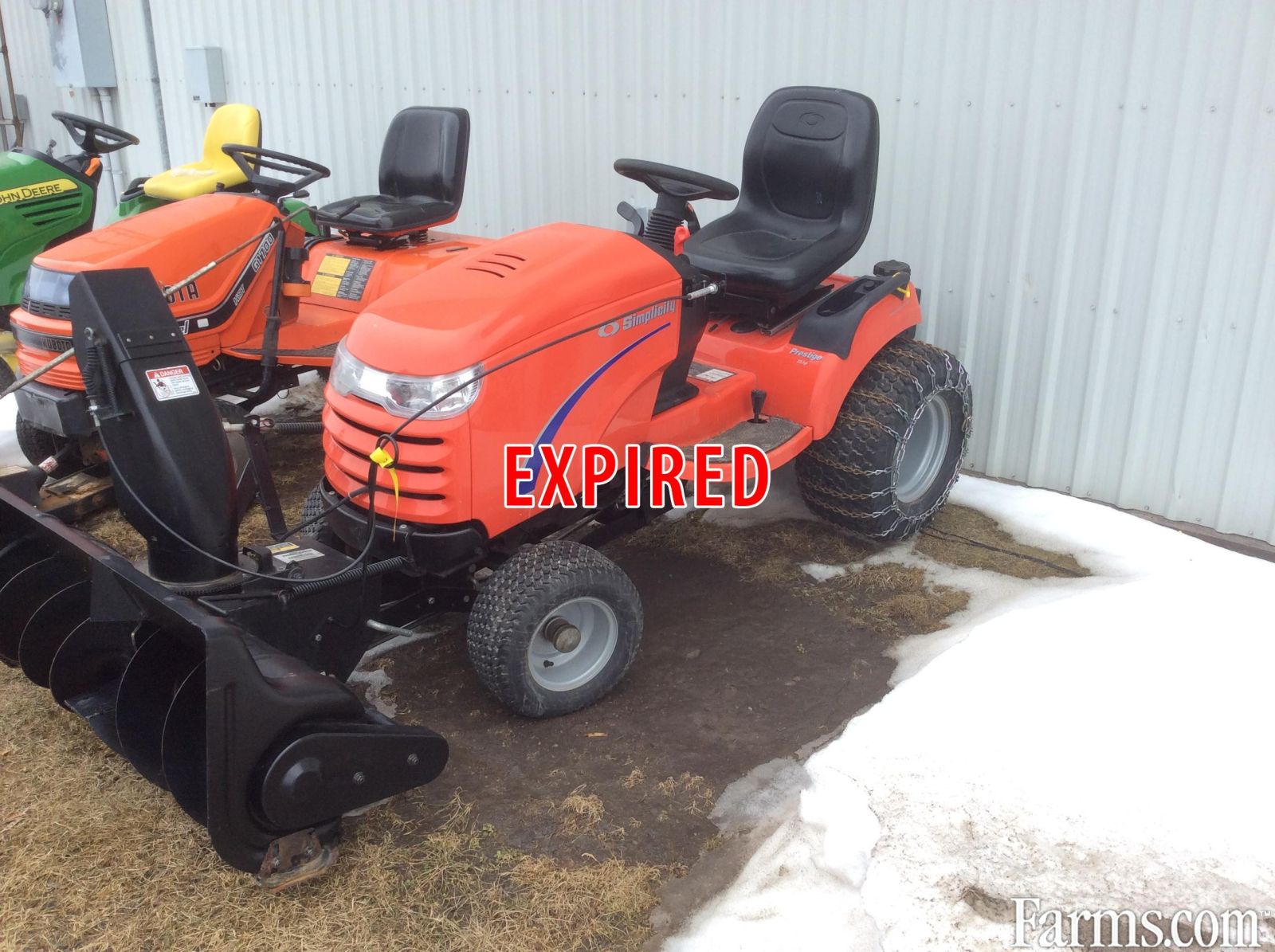 Simplicity Prestige 25 Lawn Tractor