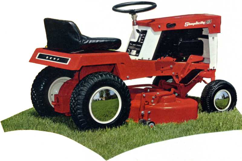 Simplicity Serf 515 Lawn Tractor