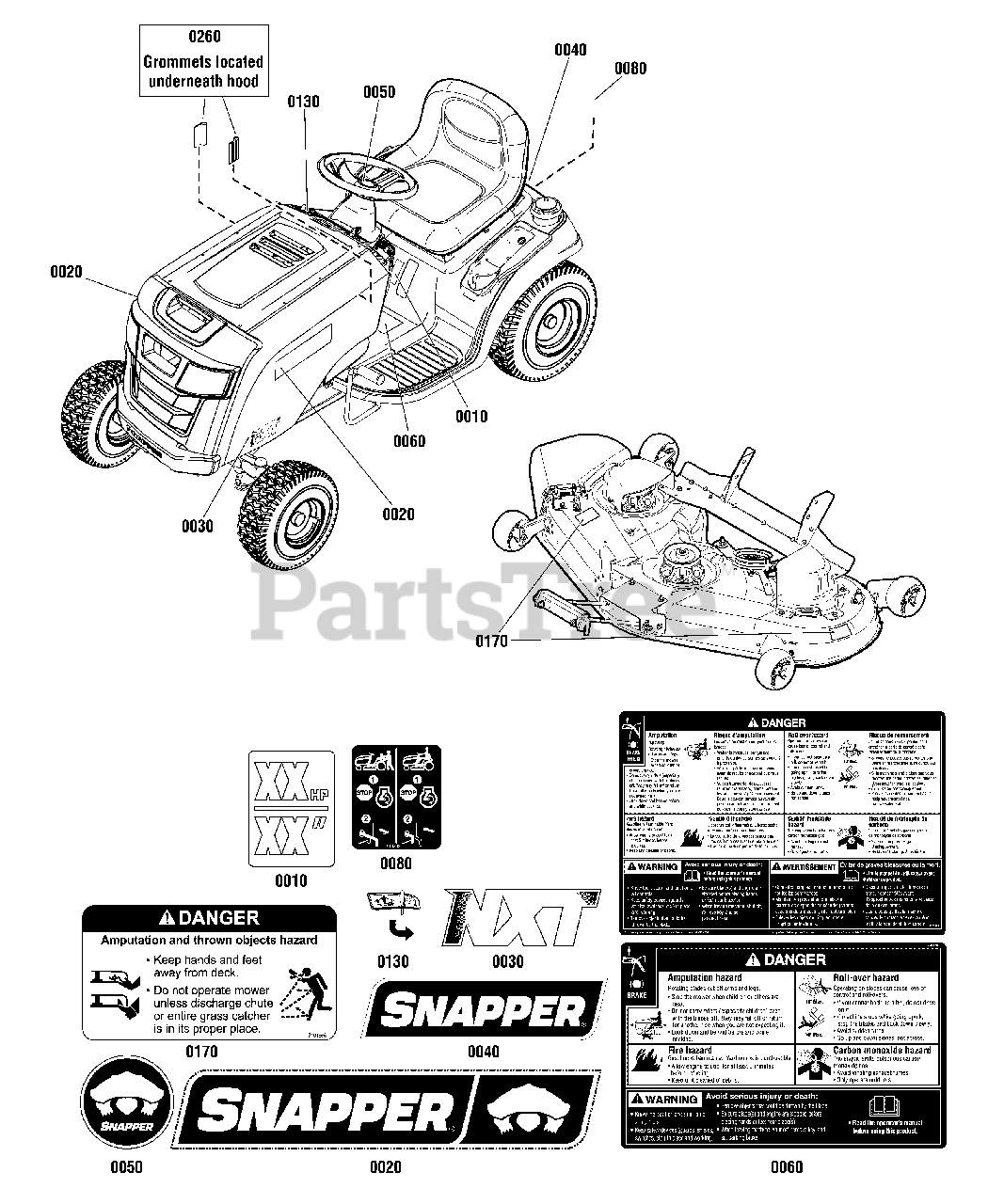 Snapper NXT 2242 Lawn Tractor