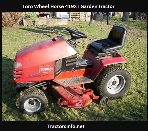 Toro Wheel Horse 419XT Lawn Tractor