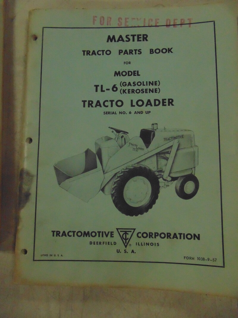 Tractomotive TL-6 Industrial Tractor